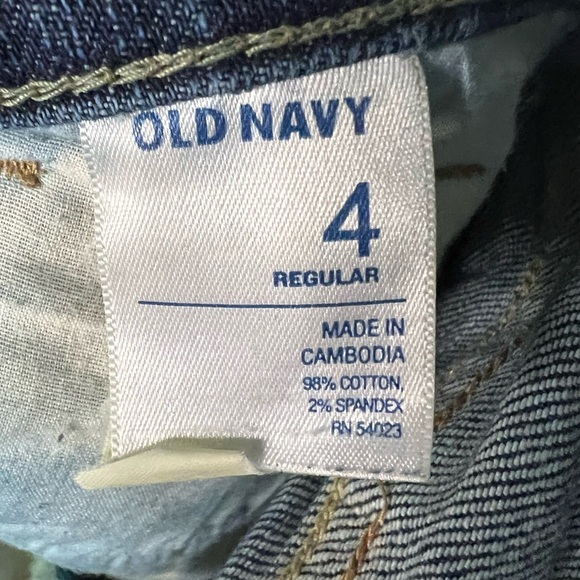 Old Navy The Sweetheart Boot Cut Dark Authentic Wash Jeans - size 4 - Picture 6 of 9
